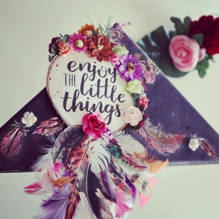 Πίνακας Ονειροπαγίδα Boho "Enjoy the Little Things"